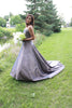 See E L A Reversible wedding Gown on our model Zina